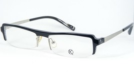 Kuno Qvist By Opo Sweden Byrger Y92 Black /MARBLE /SILVER Eyeglasses 53-16-135mm - £57.54 GBP