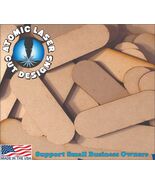 25mm x 85mm Bases x6 Pill Shaped MDF Laser Cut FAST FREE SHIPPING #1 USA... - $7.91