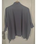 Babaton Sweater Women&#39;s Size XS Purple Bat Sleeve Drape - $23.48