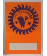 THE BRAND NEW HEAVIES - VINTAGE ORIGINAL CONCERT TOUR CLOTH BACKSTAGE PASS - $187.91 MXN