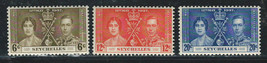 BRITISH SEYCHELLES 1937  VF MNH STAMPS SET &quot; CORONATION ISSUE &quot; - £1.75 GBP