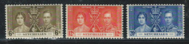 British Seychelles 1937 Vf Mnh Stamps Set &quot; Coronation Issue &quot; - £1.72 GBP