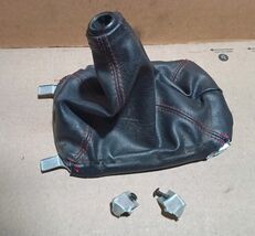 96-00 CIVIC EK9 Shift Boot Black Red Stitch - Out Of a 97-01 PRELUDE FOR... - €24,42 EUR