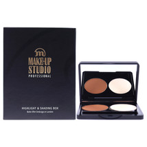 Shading and Highlight Box - Neutral Brown-White by Make-Up Studio for Wo... - $308.30 MXN