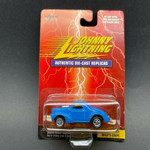 Johnny Lightning 1941 &#39;41 Willys Coupe Car Blue Diecast 1/64 Scale - £11.34 GBP