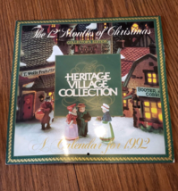 Department 56 Heritage Dickens Village Calendar &quot;The 12 Months of Christmas 1992 - £10.24 GBP