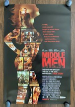 *MIDDLE MEN (2009) SS Advance 1-Sheet Internet Pioneer, Porn Stars &amp; Con Men - £31.96 GBP