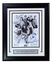 Beverly Hills 90210 (9) Cast Signed Framed 8x10 Photo Luke Perry +8 JSA XX76389 - £534.31 GBP