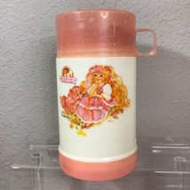 Lovely Lady Locks Thermos Vintage 1986 Pink White  - £23.34 GBP