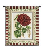 26x33 RED ROSE I Floral Still Life Tapestry Wall Hanging - £64.21 GBP