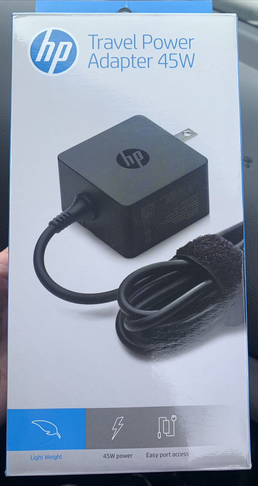 Primary image for hp Travel Adapter 45W HP Charger