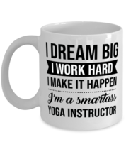 Yoga Instructor Coffee Mug - 11 oz Tea Cup For Office Co-Workers Men Women - I  - £11.82 GBP