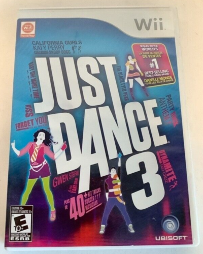 Primary image for Just Dance 3 Nintendo Wii 2011 Video Game rhythm fitness exercise