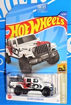 Hot Wheels 2022 Baja Blazers Series #26 &#39;20 Jeep Gladiator White w/ BLs BORLA - £2.37 GBP