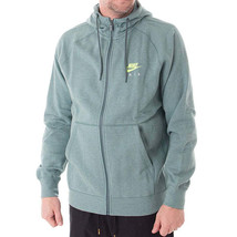 Nike Mens Heritage Full Zip Hoodie,Green Light Green,Medium - £130.10 GBP
