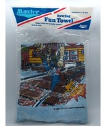 Vintage Bowling Fun Towel It&#39;s Been A Bum Year 1994 Blue 11&quot; X 18&quot; - £11.67 GBP