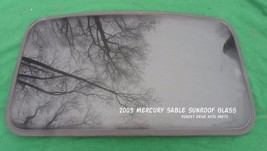 2003 Mercury Sable Year Specific Sunroof Glass Oem No Accident! Free Shipping! - $164.00