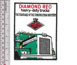 Vintage Trucking Diamond Reo Heavy Duty Tractor Truck Promo Patch green - £8.59 GBP