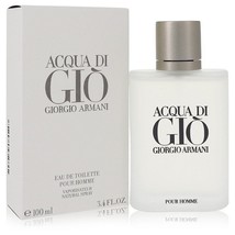Acqua Di Gio by Giorgio Armani Eau De Toilette Spray 3.3 oz (Men) - $80.02