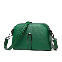 Genuine Leather Shoulder Bag Cowhide Women Fashion Bag Trend Lady Messenger Bag  - £42.20 GBP