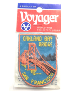 Oakland Bay Bridge Patch San Francisco Voyager VTG Embroidered Travel So... - $240.84 MXN