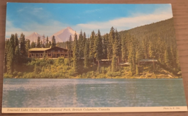 Emerald Lake Chalet Yoho National Park British Columbia Canada Vintage P... - £6.05 GBP