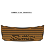 2012 Malibu TXI Swim Platform Boat Pad EVA Foam Faux Teak Deck Floor Mat - $350.00