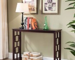 Cherry Pellegrino Console Table By Kings Brand Furniture. - $160.96