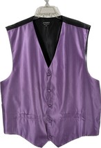 St. Patrick Men&#39;s Lavender Vest 5 Buttons Polyester Size 3XL - $19.99