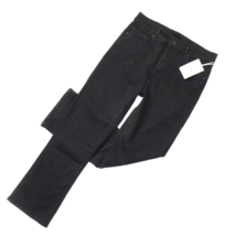 NWT Mother Insider Crop in Not Guilty Black Bootcut Ankle Stretch Jeans 27 - £116.96 GBP