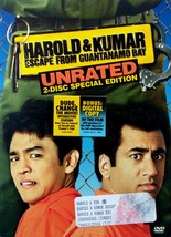 Harold and Kumar Escape From Guantanamo Bay Unrated 2 DVD Special Edition  - £1.78 GBP