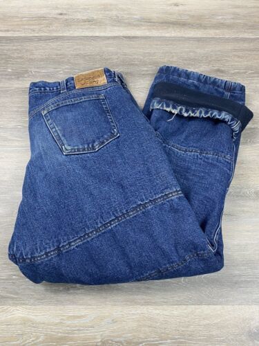 Primary image for Vintage Draggin Jeans Men's Kevlar Lined Motorcycle Protective Denim Pants 42x30