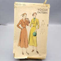 Vintage Sewing PATTERN Vogue 6515, Misses 1965 One Piece Dress, Size 12 - £65.94 GBP