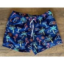 Chubbies The Neon Lights Swim Trunks Shorts 5&quot; Inseam Flamingo Mens Size... - £19.50 GBP