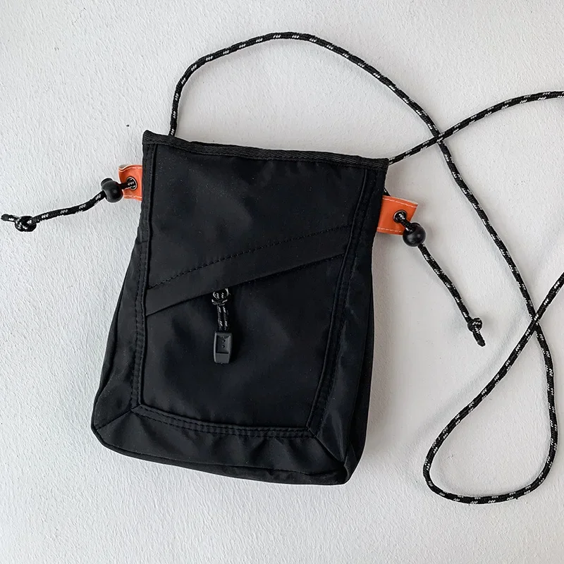 Fashion Mini Waterproof Travel Bag Small Square Shoulder Bag Men Women Handbag M - £12.71 GBP