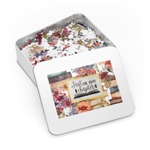 Jigsaw Puzzle in Tin, Book Lovers, Just one More Chapter, Personalised/Non-Perso - £28.31 GBP+