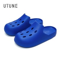 Mules Shoes For Women Men Couples Summer Outdoor Slippers Indoor Sandals Slides  - £31.45 GBP