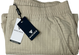 Mens Casual Micro Fleece Performance Water Repellent Golf Pant 2XL KHAKI image 3