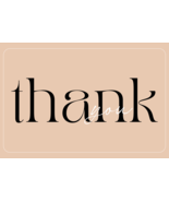 “Printable Thank You Card | Minimalist Design | Digital Download” - $11.09 CAD