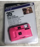 New Silver Shadow S/S Automatic 35mm Focus Free Flash Camera Pink - £22.86 GBP