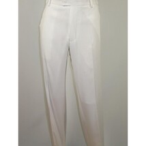 Men Silversilk 2pc Walking Leisure Matching Suit Italian Woven Knits 71003 White image 10