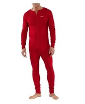 CARHARTT MEN&#39;S VINTAGE HUNTING  ADULT UNISEX RED UNIONSUIT SZ XL - £36.91 GBP