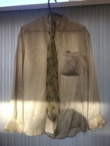 Mens Size S Studio Tokyo Neckties and napkins Long Sleeve Ships N 24h - $29.58