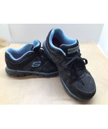 Skechers Sandlot 76553EW Womens Lace Up EH Work Sneaker Size 8EW Black/ ... - €19,11 EUR