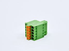 2PCS ESC250V-05P DINKLE Pluggable Terminal Block 5 Position 2.50mm Pitch... - $7.50