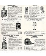 1922 N.T. Bushnell Ship Lanterns &amp; Lights Advertisement Catalogue Hardwa... - $727.72 MXN