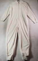 Aerie Sleepwear One piece Women Medium White Polyester Long Sleeve Hoode... - $23.50