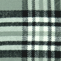 Gray - Check Plaid Unisex 100% CASHMERE Warm Tartan Scarf Wool 72&quot;x12&quot; - £14.37 GBP