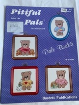Dale Burdett Pitiful Pals cross stitch design book - $6.92
