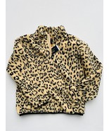 Polo Ralph Lauren Girls Ocelot Sherpa Zip Jacket Sweatshirt Leopard  (L ... - $89.07